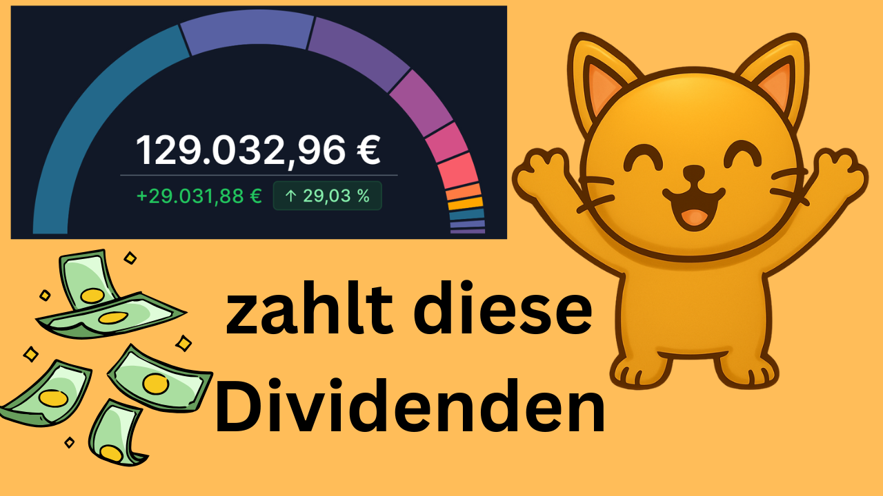 So viel Dividende zahlt mein 129.000 € Depot