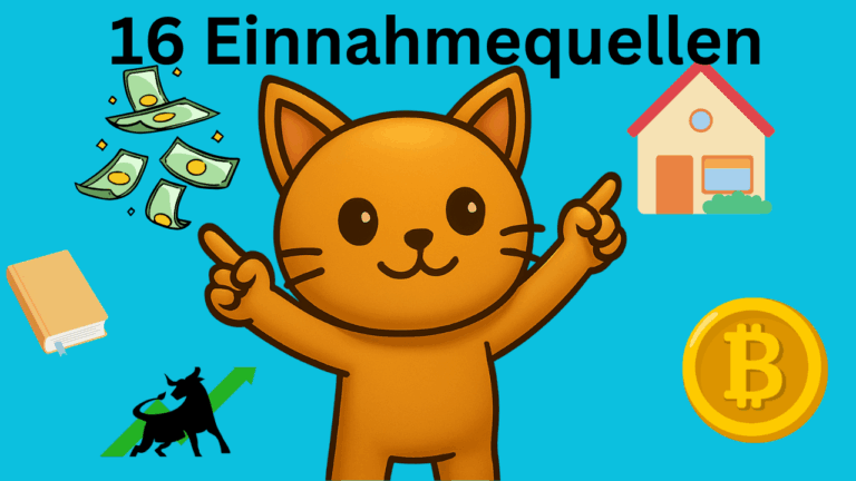 16 Einkommensquellen – so finanziere ich meinen Vermögensaufbau