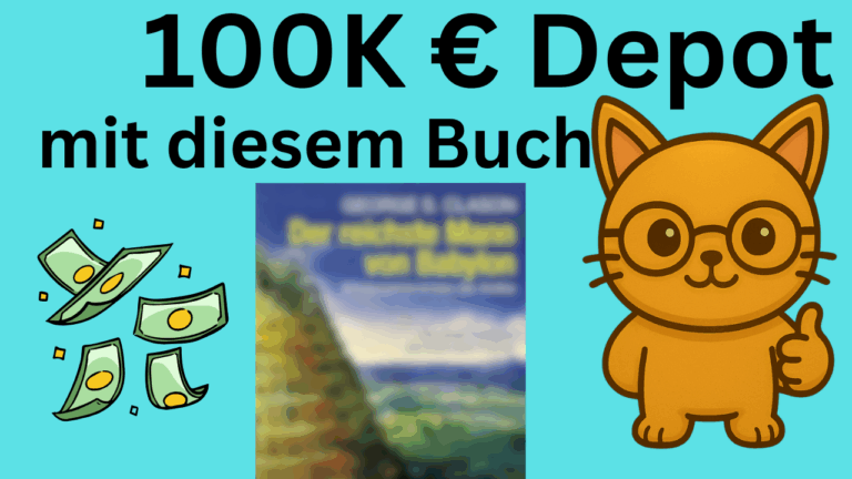 100.000 € Depot mit diesem Buch erreicht!